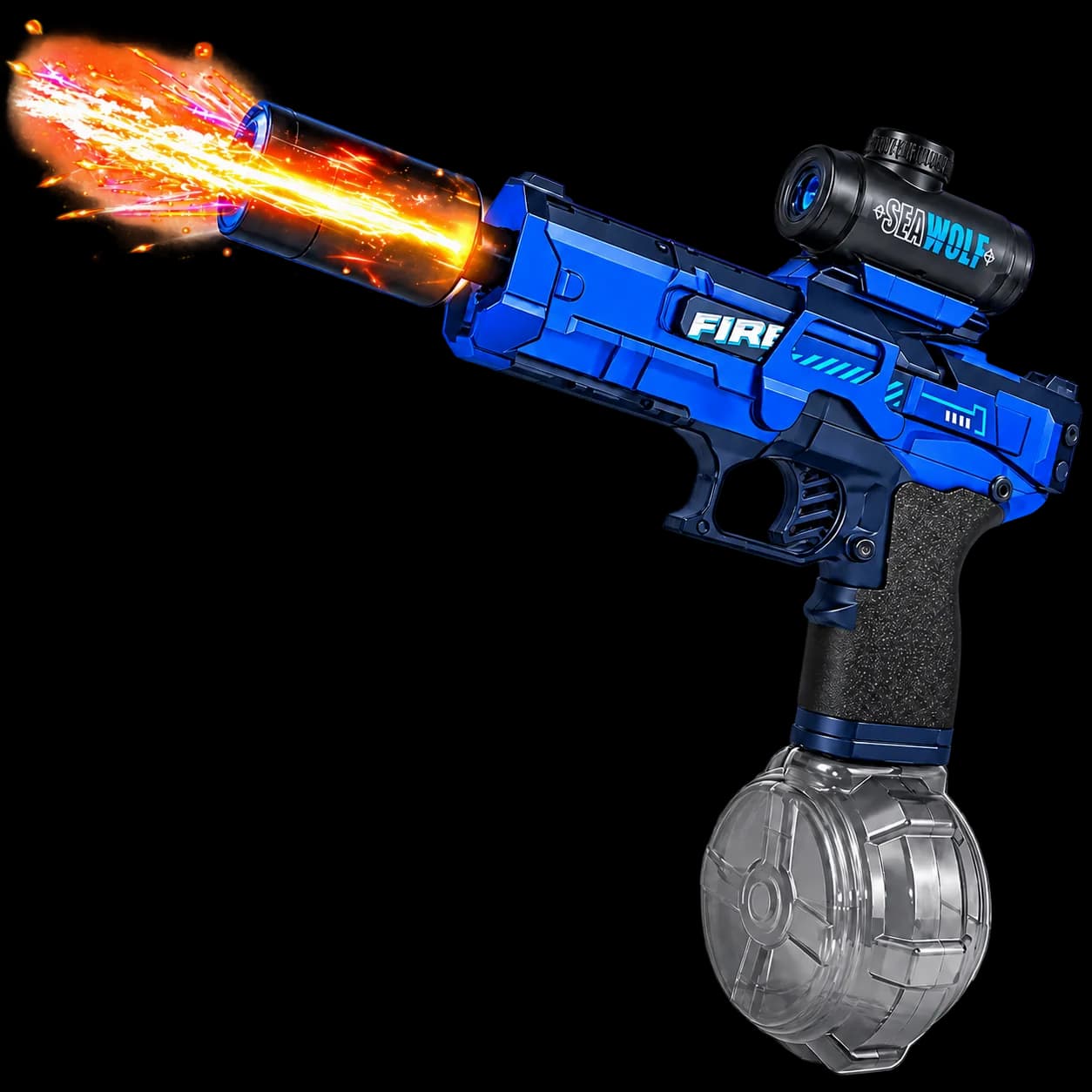 AquaBlast elétrico azul